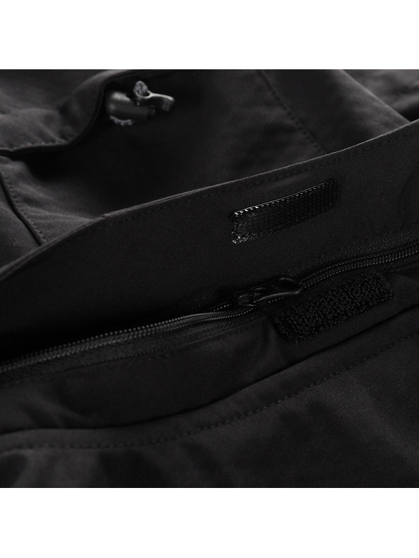 ALPINE PRO Pánska softshellová bunda s membránou ALPINE PRO GEDER black