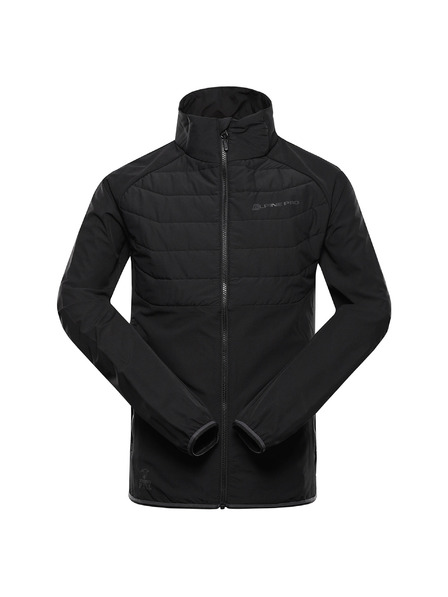 ALPINE PRO Pánska bunda s merino výplňou ALPINE PRO GERL black