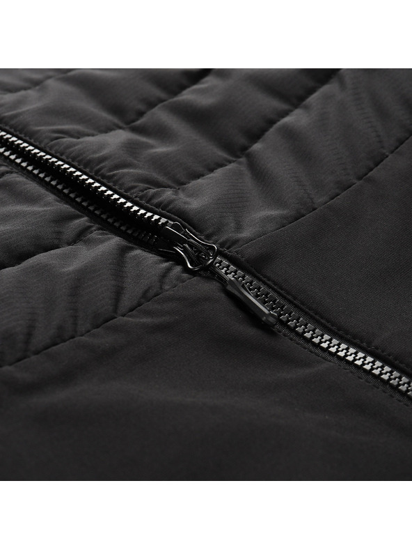 ALPINE PRO Pánska bunda s merino výplňou ALPINE PRO GERL black