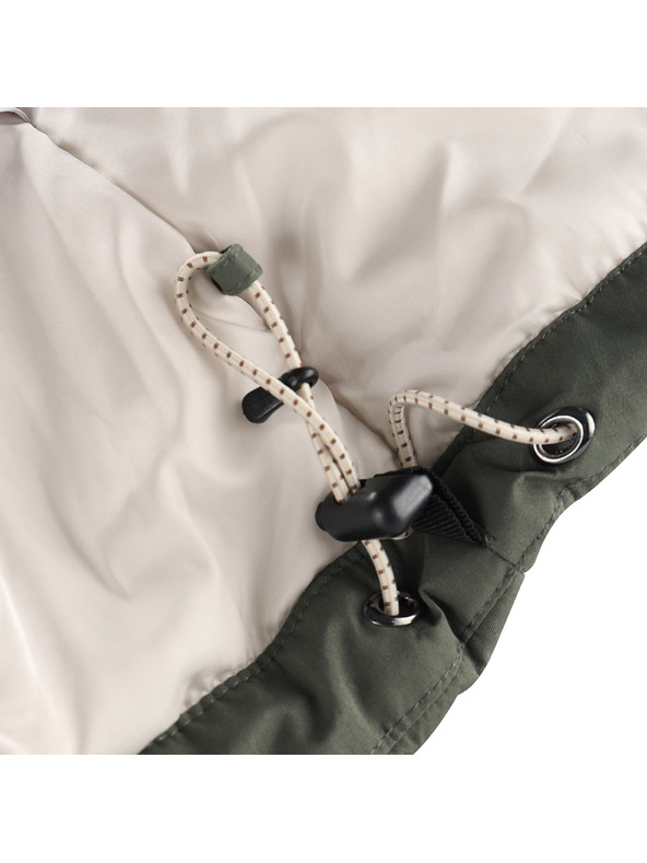 ALPINE PRO Pánska dlhšia zimná bunda s membránou ptx ALPINE PRO COLWEL petrol