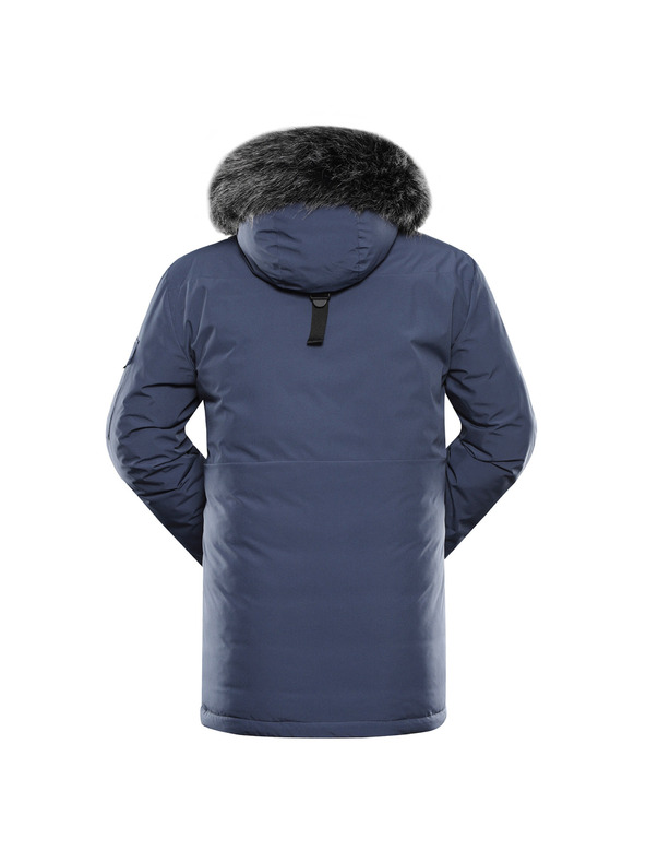 ALPINE PRO Pánska zimná bunda s membránou ptx ALPINE PRO WERD 2 vintage indigo