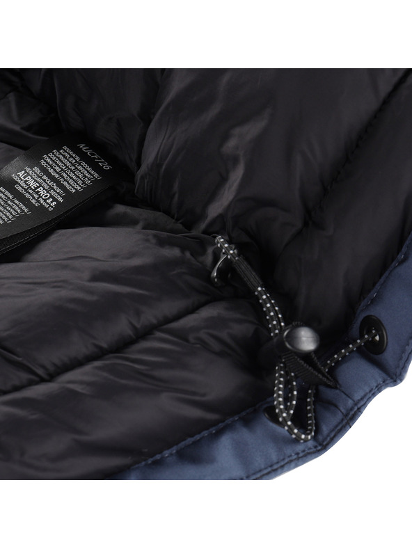 ALPINE PRO Pánska zimná bunda s membránou ptx ALPINE PRO WERD 2 vintage indigo