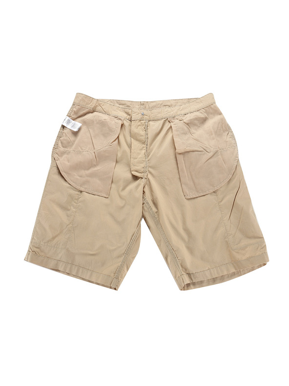 ALPINE PRO Pánske bavlnené krátke nohavice ALPINE PRO URT camel