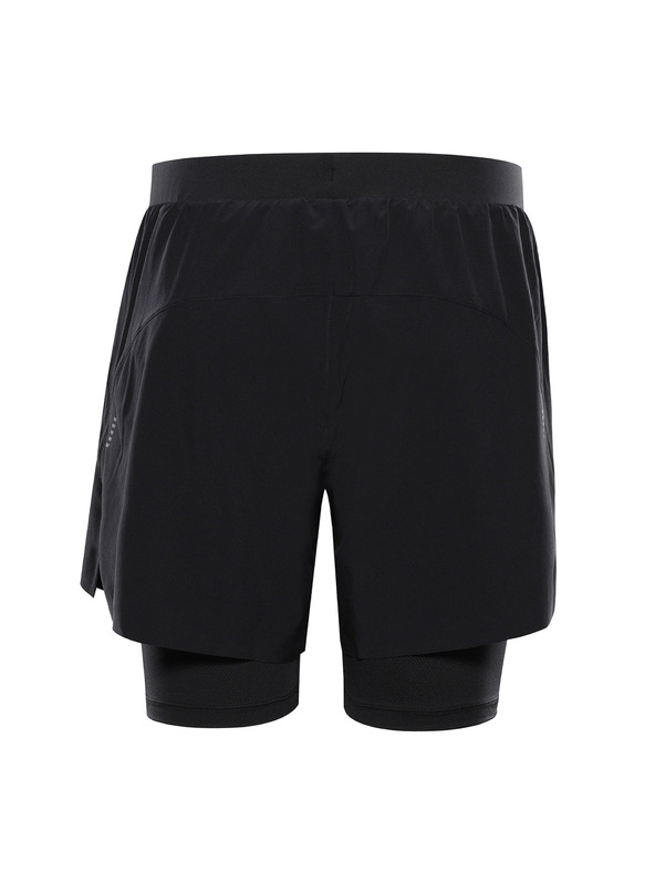 ALPINE PRO Pánske športové kraťasy s cool dry ALPINE PRO GAJER black