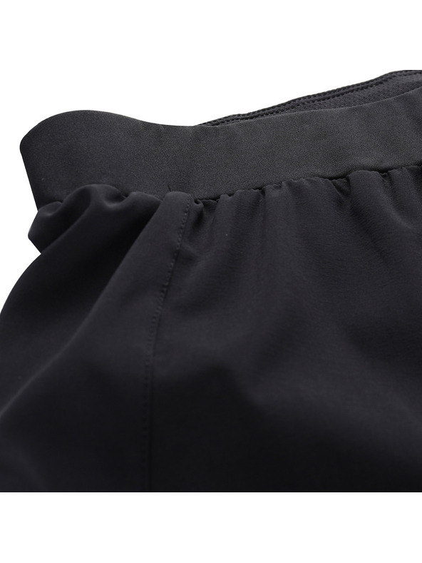 ALPINE PRO Pánske športové kraťasy s cool dry ALPINE PRO NEBAR black