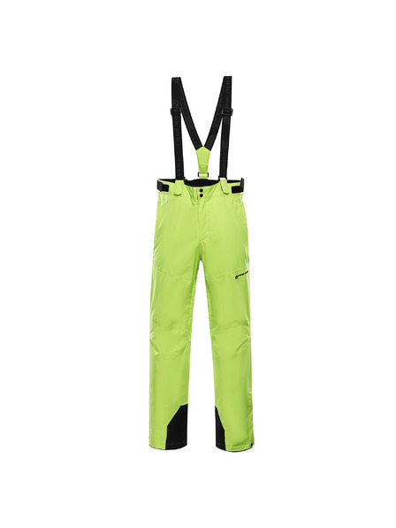 ALPINE PRO Pánske lyžiarske nohavice s membránou ptx snow ALPINE PRO EDES 2 acid lime