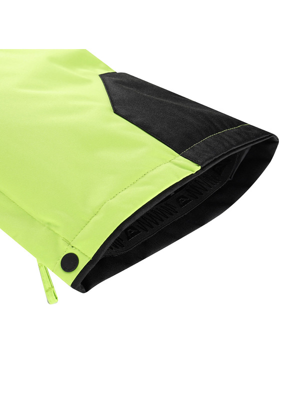 ALPINE PRO Pánske lyžiarske nohavice s membránou ptx snow ALPINE PRO EDES 2 acid lime