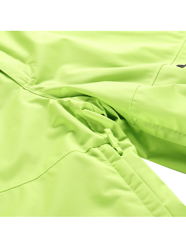 ALPINE PRO Pánske lyžiarske nohavice s membránou ptx snow ALPINE PRO EDES 2 acid lime
