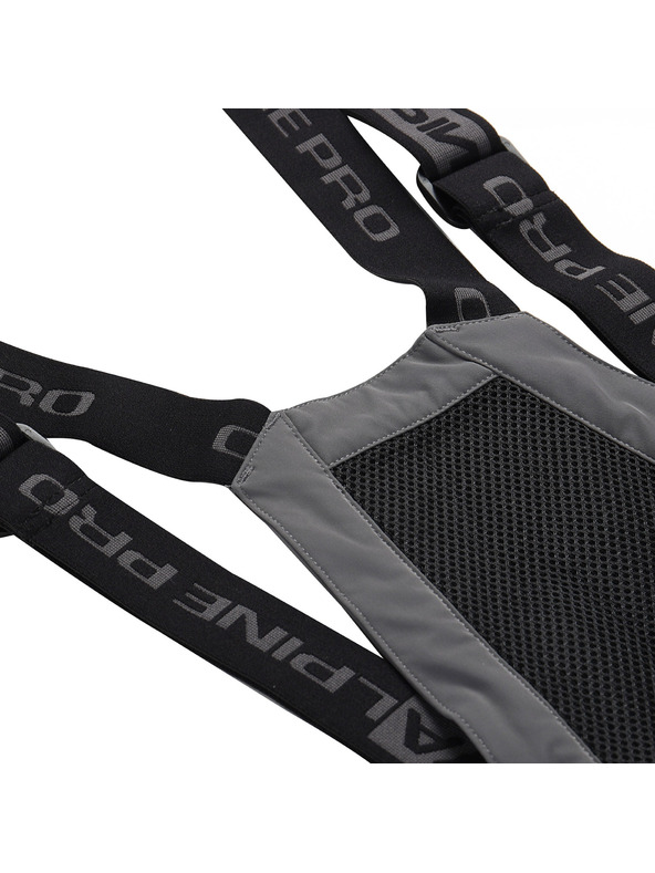 ALPINE PRO Pánske lyžiarske nohavice s membránou ptx snow ALPINE PRO WERAD 2 smoked pearl