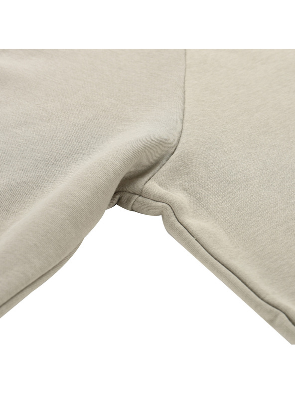 ALPINE PRO Pánska bavlnená mikina ALPINE PRO NEGG abbey stone