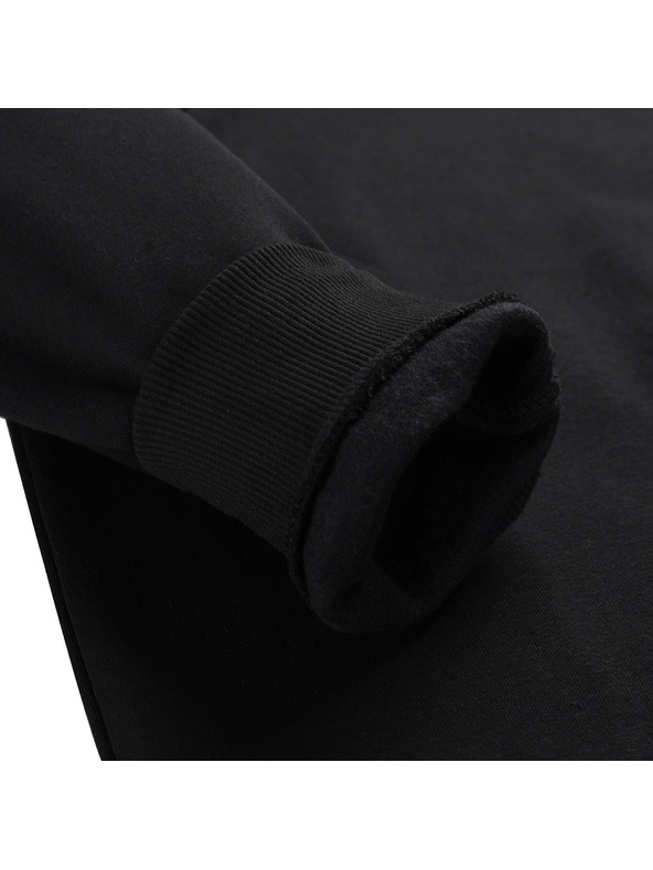 ALPINE PRO Pánska bavlnená mikina ALPINE PRO NEGG black