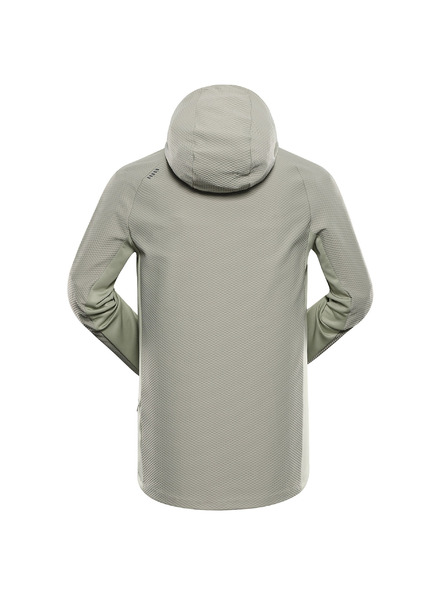 ALPINE PRO Pánska rýchlo schnutúca mikina ALPINE PRO FEZ abbey stone