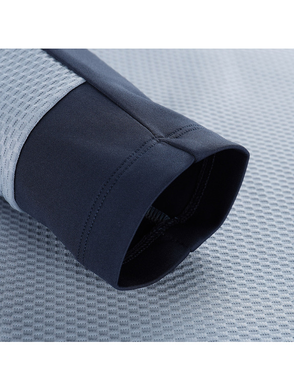 ALPINE PRO Pánska rýchlo schnutúca mikina ALPINE PRO FEZ ashley blue