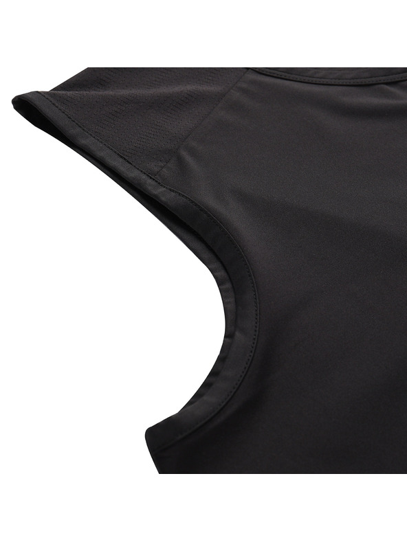 ALPINE PRO Pánske rýchlo schnúce tielko s cool dry ALPINE PRO GELAD 3 black