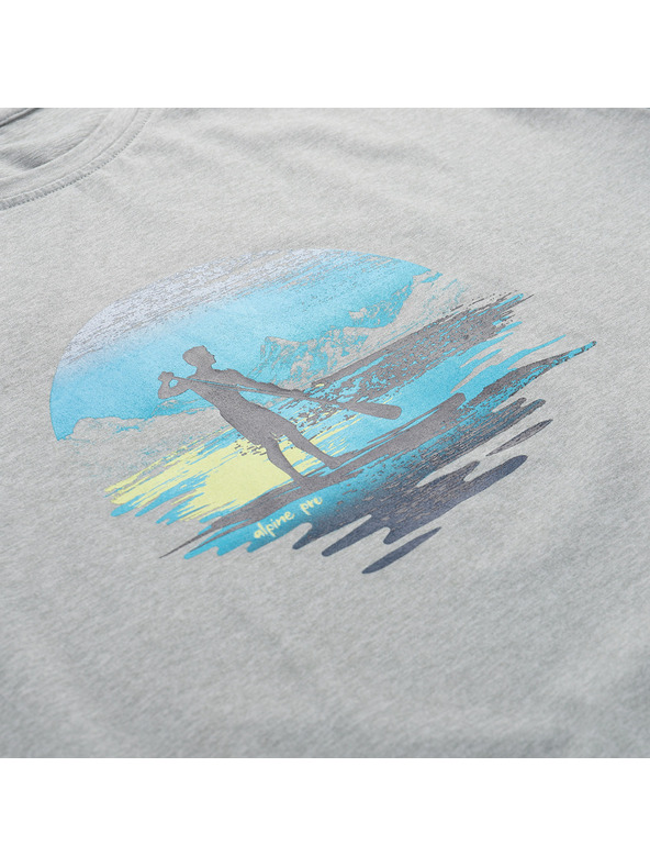 ALPINE PRO Pánske tričko z nemačkavého materiálu ALPINE PRO GORAF 2 high rise varianta pa