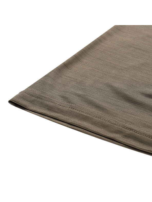 ALPINE PRO Pánske rýchloscehnúce tričko s cool dry ALPINE PRO BASIK stone gray