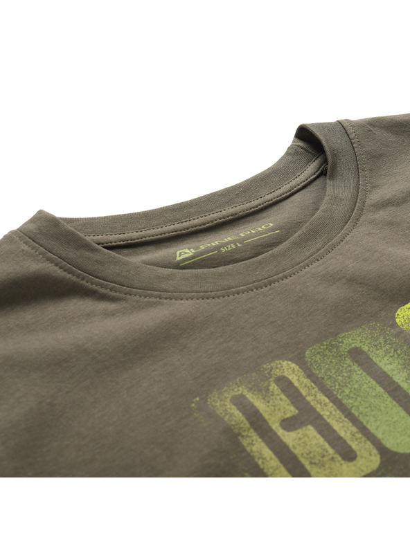 ALPINE PRO Pánske rýchloschnúce tričko s cool dry ALPINE PRO BOLEN 2 stone gray varianta pa