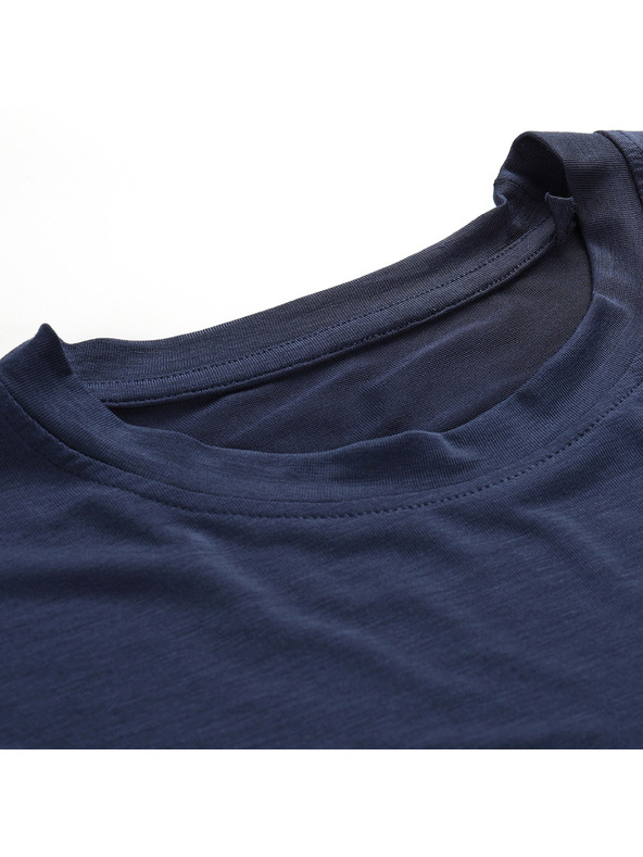 ALPINE PRO Pánske funkčné tričko s antibakteriálnou úpravou ALPINE PRO LYOR moonlit ocean