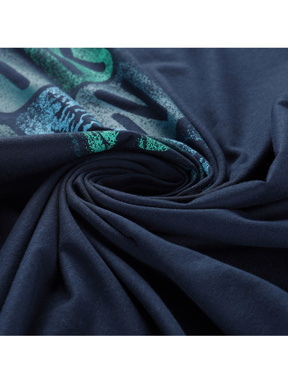 ALPINE PRO Pánske rýchloschnúce tričko s cool dry ALPINE PRO BOLEN 2 moonlit ocean varianta pa