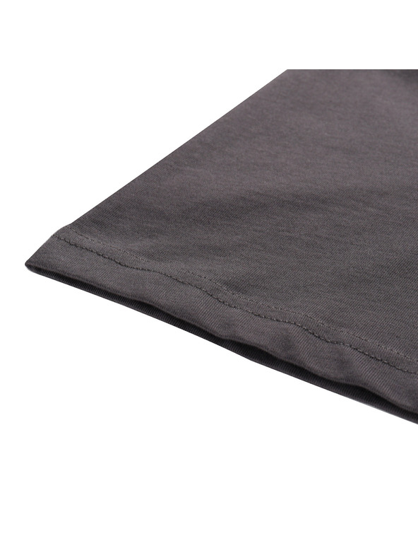 ALPINE PRO Pánske bavlnené tričko ALPINE PRO DOMEN obsidian varianta pa