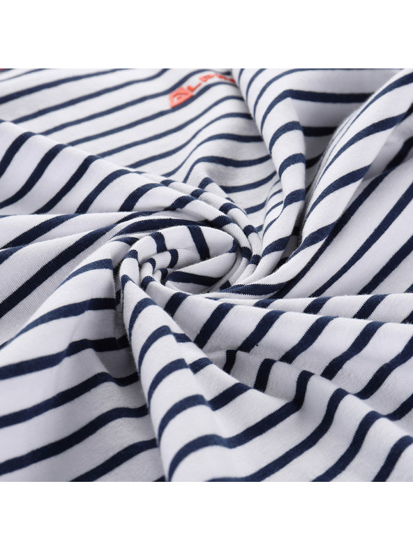 ALPINE PRO Pánske bavlnené tričko s meniacim sa potlačou ALPINE PRO NAMOR moonlit ocean