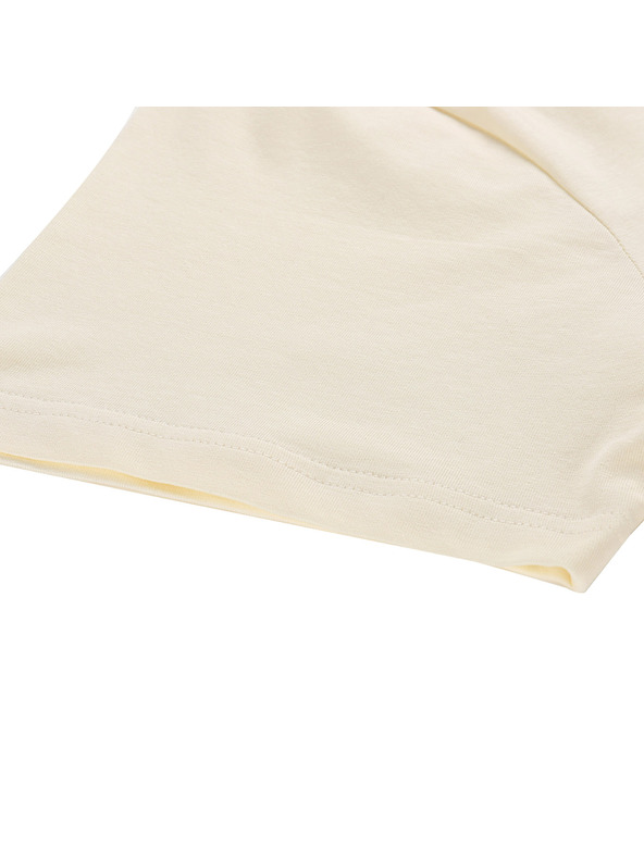 ALPINE PRO Pánske bavlnené tričko ALPINE PRO DORG cream varianta pd