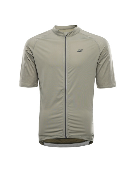 ALPINE PRO Pánsky cyklistický dres s cool dry ALPINE PRO SAGEN 2 abbey stone