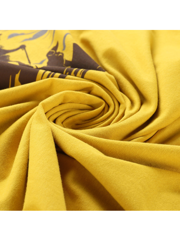 ALPINE PRO Pánske tričko z organickej bavlny ALPINE PRO TERMES 3 lemon curry varianta pb