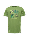 ALPINE PRO Pánske tričko z organickej bavlny ALPINE PRO TERMES 3 peridot varianta pa