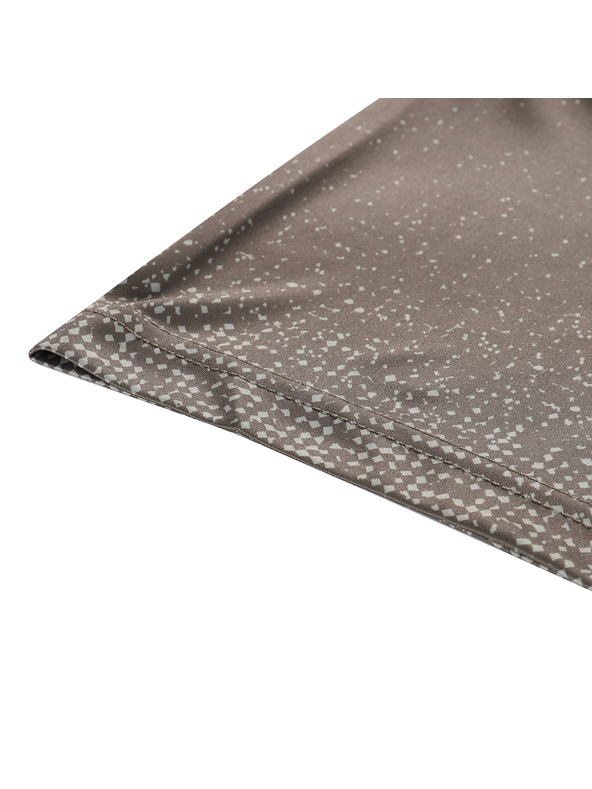 ALPINE PRO Pánske funkčné tričko s cool dry ALPINE PRO QUATR stone gray varianta pd