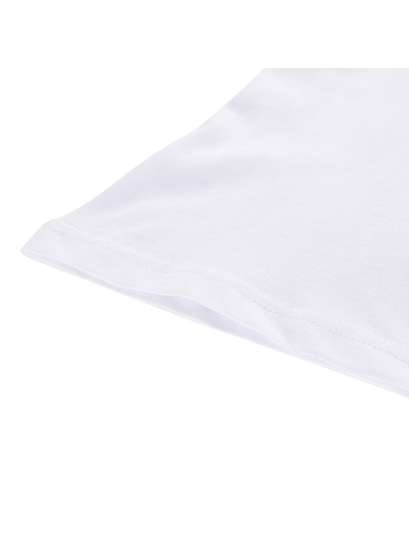 ALPINE PRO Pánske bavlnené tričko ALPINE PRO DOMEN white varianta pa