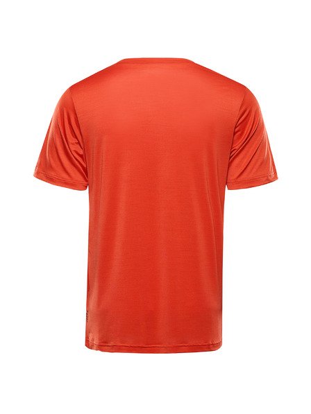 ALPINE PRO Pánske rýchloscehnúce tričko s cool dry ALPINE PRO BASIK orange.com