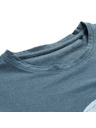 ALPINE PRO Pánske tričko z nemačkavého materiálu ALPINE PRO GORAF 2 dk.metal blue varianta pa