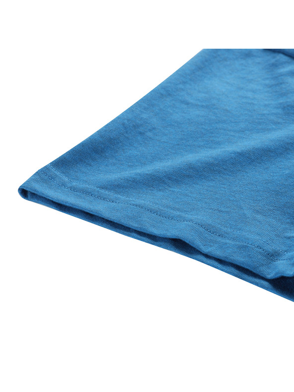 ALPINE PRO Pánske tričko z nemačkavého materiálu ALPINE PRO NOGER moonlit ocean varianta pa