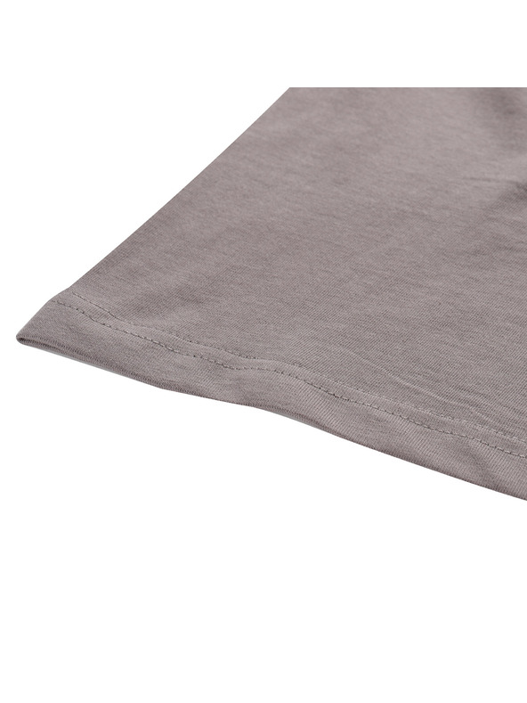 ALPINE PRO Pánske bavlnené tričko ALPINE PRO DOMEN driftwood varianta pc