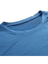 ALPINE PRO Pánske rýchloscehnúce tričko s cool dry ALPINE PRO BASIK vallarta blue