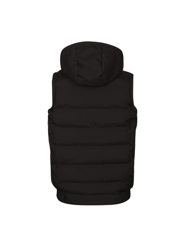 ALPINE PRO Pánska vyhriateľná vesta s usb typu a ALPINE PRO HEAT black