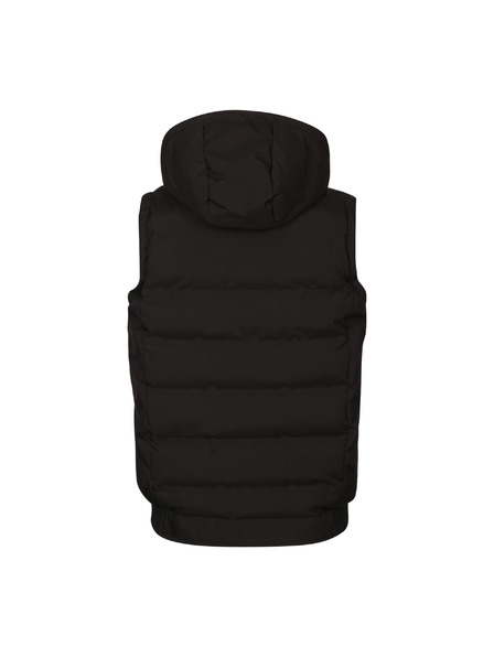 ALPINE PRO Pánska vyhriateľná vesta s usb typu a ALPINE PRO HEAT black