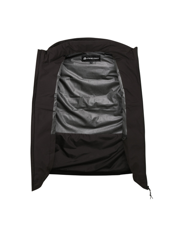 ALPINE PRO Pánska vyhriateľná vesta s usb typu a ALPINE PRO HEAT black