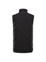 ALPINE PRO Pánska hrejivá vesta s merino výplňou ALPINE PRO NERC black