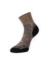 ALPINE PRO Antibakteriálne ponožky z merino vlny ALPINE PRO DERERE driftwood