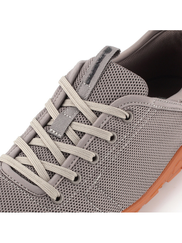 ALPINE PRO Mestská barefoot obuv ALPINE PRO KERME dove