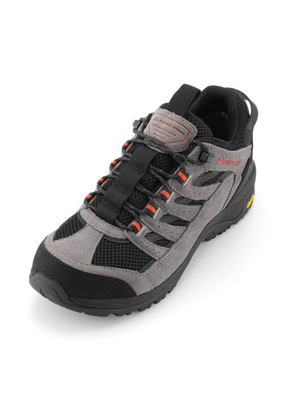 ALPINE PRO Outdoorová obuv s ptx membránou ALPINE PRO RODANE dk.true gray