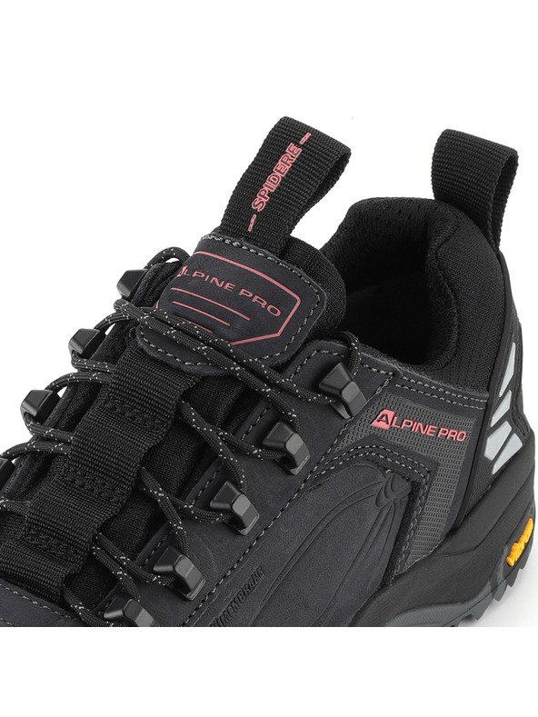 ALPINE PRO Outdoorová obuv s ptx membránou ALPINE PRO SPIDERE dk.true gray