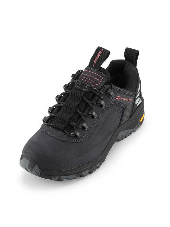 ALPINE PRO Outdoorová obuv s ptx membránou ALPINE PRO SPIDERE dk.true gray