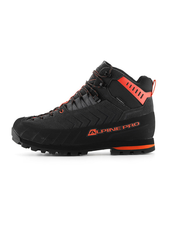 ALPINE PRO Outdoorová obuv s ptx membránou ALPINE PRO NONE dk.true gray