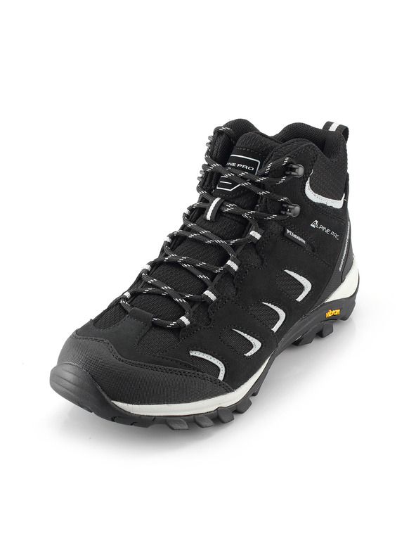 ALPINE PRO Outdoorová obuv s membránou ptx ALPINE PRO ZERDE black