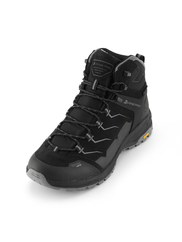 ALPINE PRO Outdoorová obuv s ptx membránou ALPINE PRO CREDE black