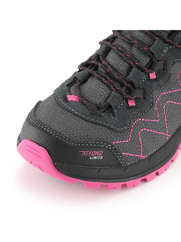 ALPINE PRO Outdoorová obuv s ptx membránou ALPINE PRO CERNE 2 dk.true gray