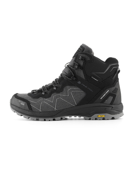 ALPINE PRO Outdoorová obuv s ptx membránou ALPINE PRO CERNE 2 black